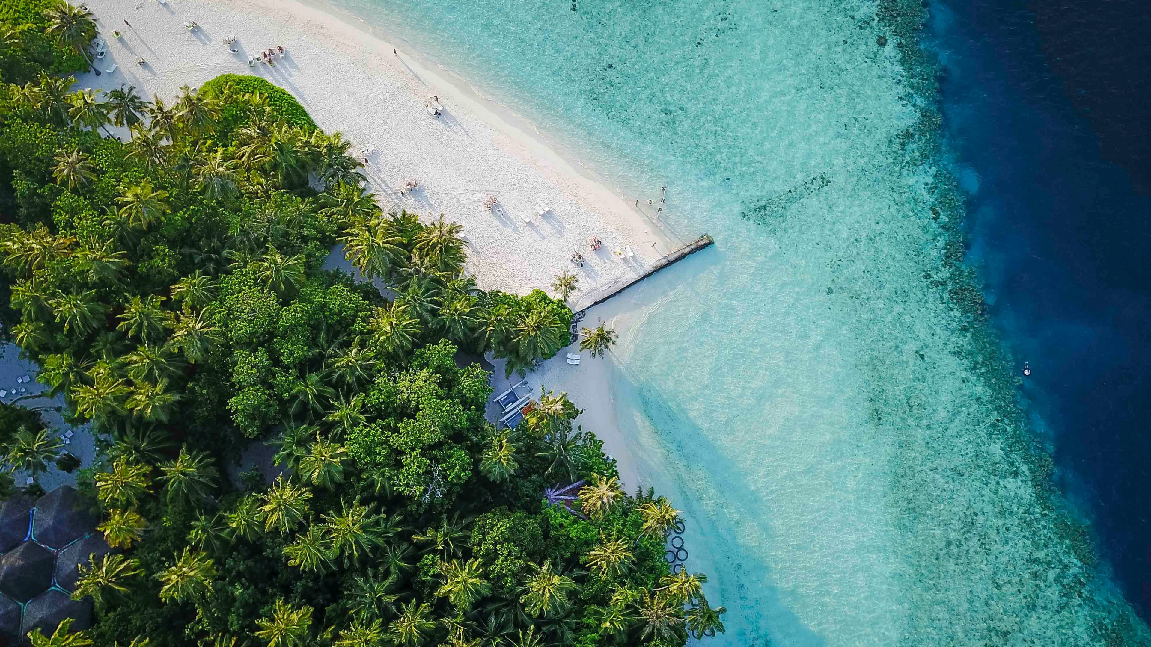 Maldives Aerial View